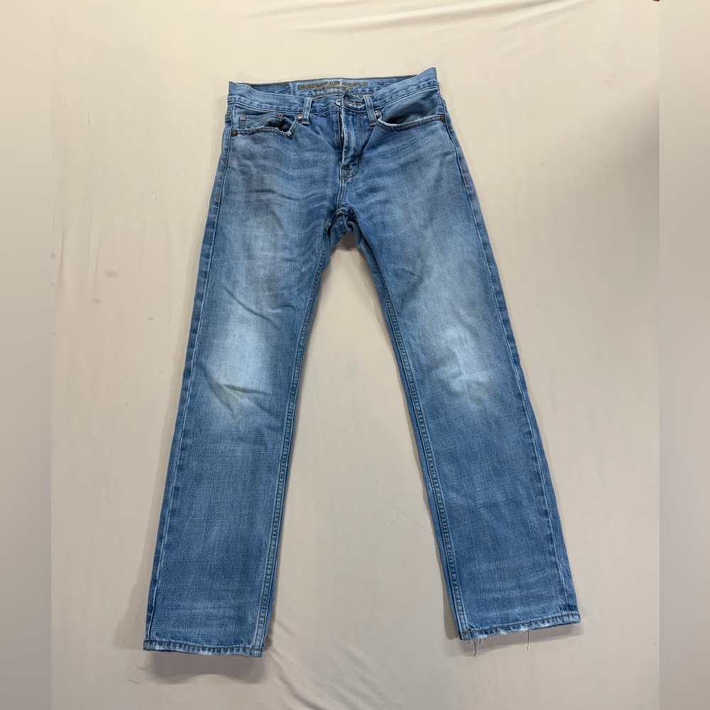 American Eagle Outfitters Slim Straight Light Blue Men's Jeans 28x30 Y2K